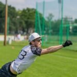 Adrian Sosna z Kato-Vice podczas meczu ultimate frisbee Wrocław 2026 | WROC-SERIES Liga Ultimate